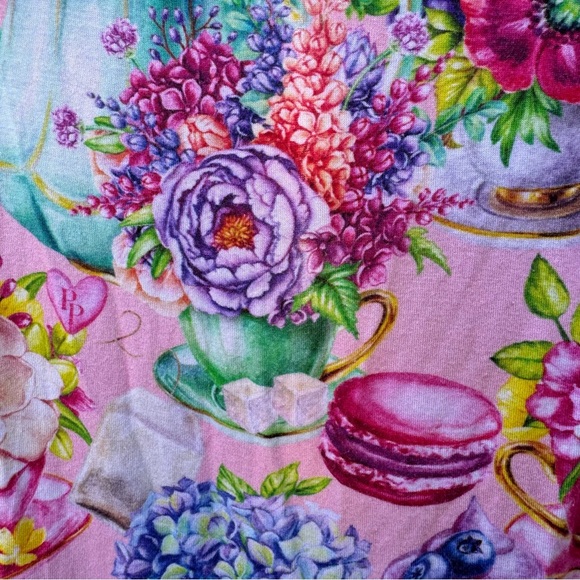 Posh Peanut Elizabeth Short Sleeve Romper - Picture 2 of 6